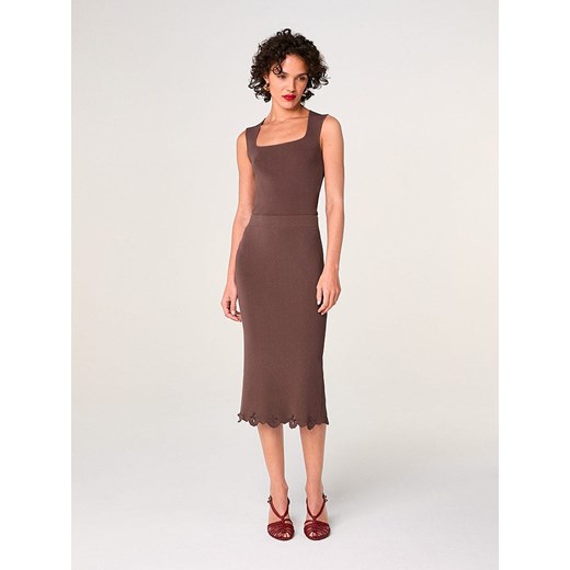 Rodier Spódnica w kolorze brązowym ze sklepu Limango Polska w kategorii Spódnice - zdjęcie 187752868