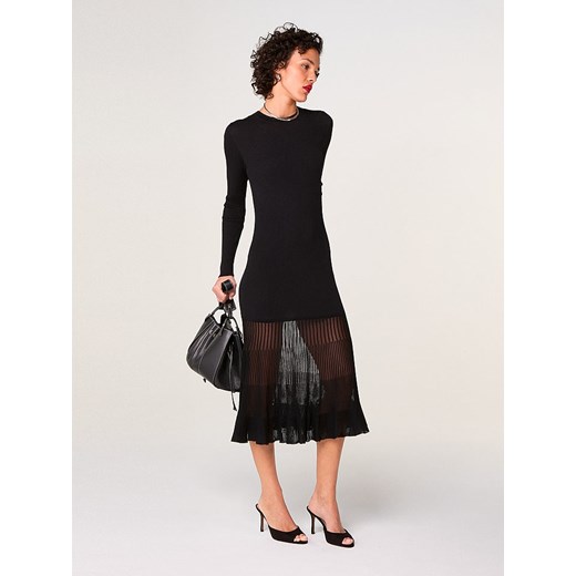 Rodier Sukienka w kolorze czarnym ze sklepu Limango Polska w kategorii Sukienki - zdjęcie 187752876