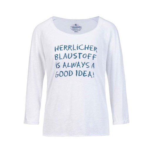 Herrlicher Koszulka w kolorze białym ze sklepu Limango Polska w kategorii Bluzki damskie - zdjęcie 187752918