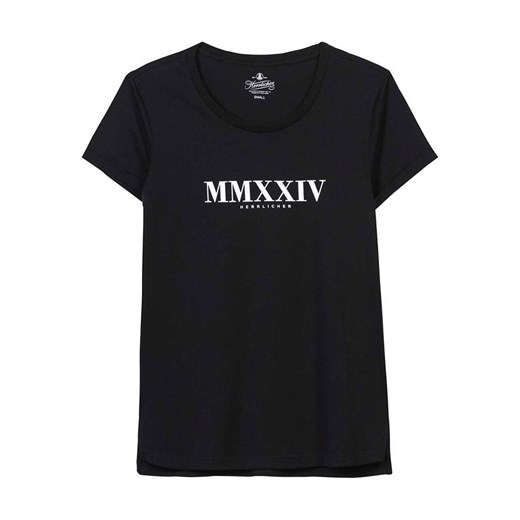 Herrlicher Koszulka w kolorze czarnym ze sklepu Limango Polska w kategorii Bluzki damskie - zdjęcie 187753055