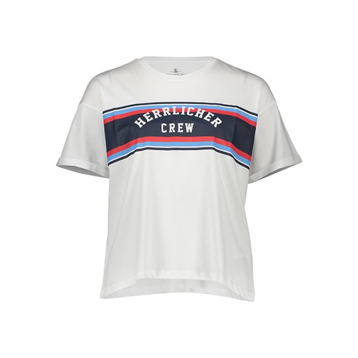 Herrlicher Koszulka w kolorze białym ze sklepu Limango Polska w kategorii Bluzki damskie - zdjęcie 187753059