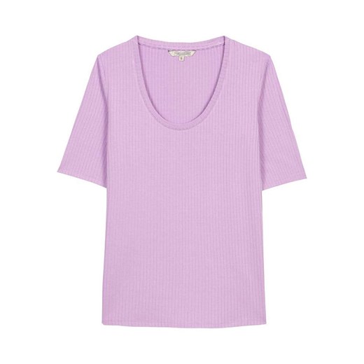 Herrlicher Koszulka w kolorze fioletowym ze sklepu Limango Polska w kategorii Bluzki damskie - zdjęcie 187753066