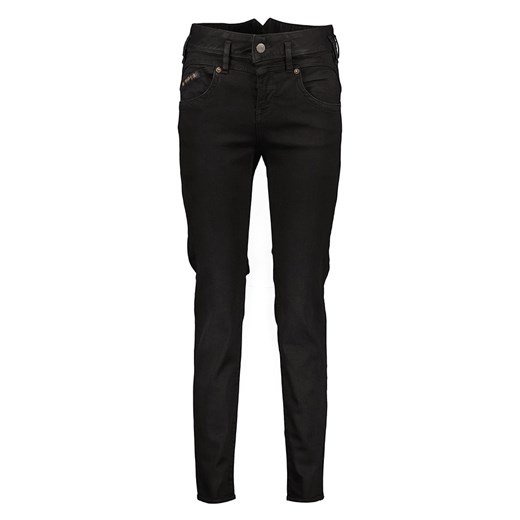 Herrlicher Dżinsy - Skinny fit - w kolorze czarnym ze sklepu Limango Polska w kategorii Jeansy damskie - zdjęcie 187753197