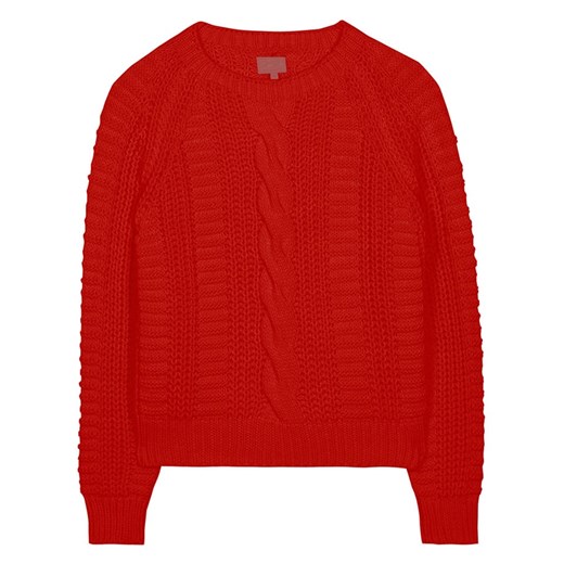 Herrlicher Sweter &quot;Nelline&quot; w kolorze czerwonym ze sklepu Limango Polska w kategorii Swetry damskie - zdjęcie 187753278