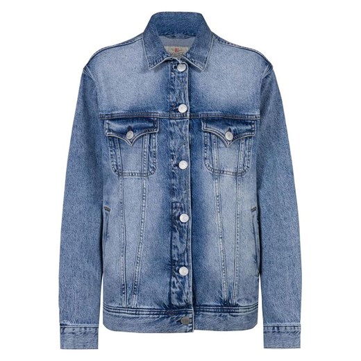 Herrlicher Kurtka dżinsowa w kolorze niebieskim ze sklepu Limango Polska w kategorii Kurtki damskie - zdjęcie 187753318
