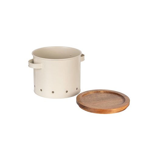 Wenko Pojemnik &quot;Aria&quot; w kolorze beżowym - Ø 16,5  x 18 cm - 3,8 l ze sklepu Limango Polska w kategorii Pojemniki kuchenne - zdjęcie 187753665