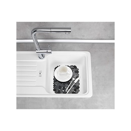 Wenko Matay (2 szt.) w kolorze szaro-czarnym do zlewu - 31 x 26 cm Wenko onesize Limango Polska wyprzedaż