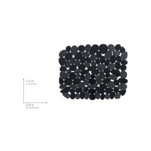 Wenko Matay (2 szt.) w kolorze szaro-czarnym do zlewu - 31 x 26 cm Wenko onesize Limango Polska okazja