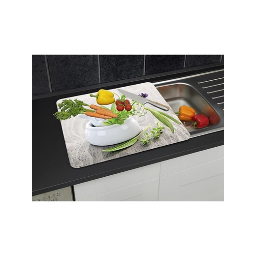 Wenko Wielofunkcyjna deska kuchenna ze wzorem - 56 x 50 cm Wenko onesize okazyjna cena Limango Polska