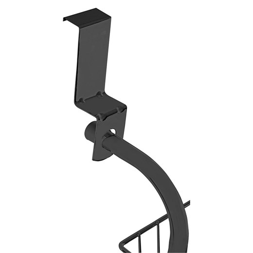 Wenko Regał w kolorze czarnym na drzwi - 59 x 151 x 14 cm Wenko onesize okazyjna cena Limango Polska