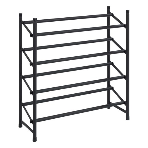 Wenko Regał &quot;Hero&quot; w kolorze czarnym na buty - 62 x 68 x 23 cm Wenko onesize Limango Polska wyprzedaż