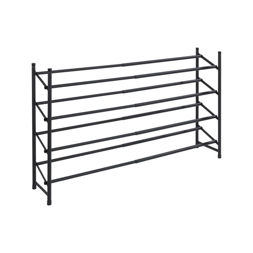 Wenko Regał &quot;Hero&quot; w kolorze czarnym na buty - 62 x 68 x 23 cm Wenko onesize promocyjna cena Limango Polska