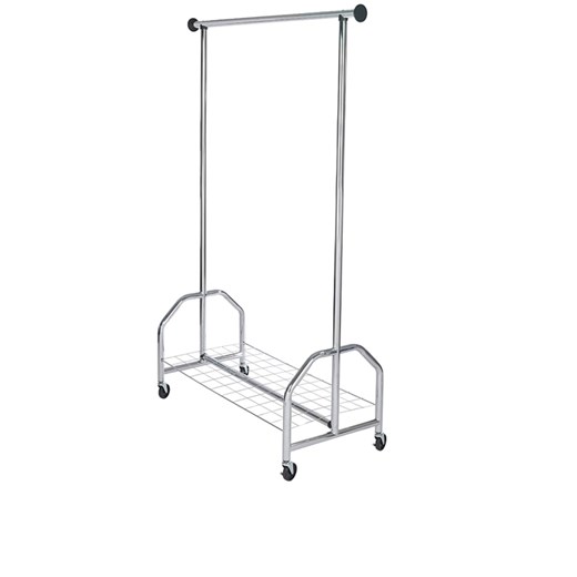 Wenko Stojak &quot;Profi&quot; w kolorze srebrnym na ubrania - 120 x 180 x 50 cm ze sklepu Limango Polska w kategorii Szafy - zdjęcie 187754198