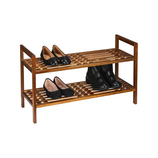 Wenko Regał w kolorze brązowym na buty - 69 x 40,6 x 27 cm Wenko onesize promocyjna cena Limango Polska