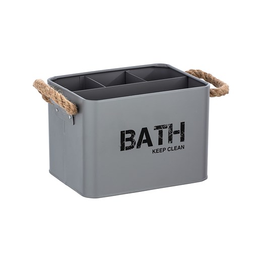 Wenko Pudełko &quot;Gara&quot; w kolorze szarym - 19 x 12,5 x 13 cm ze sklepu Limango Polska w kategorii Akcesoria i przechowywanie - zdjęcie 187755347