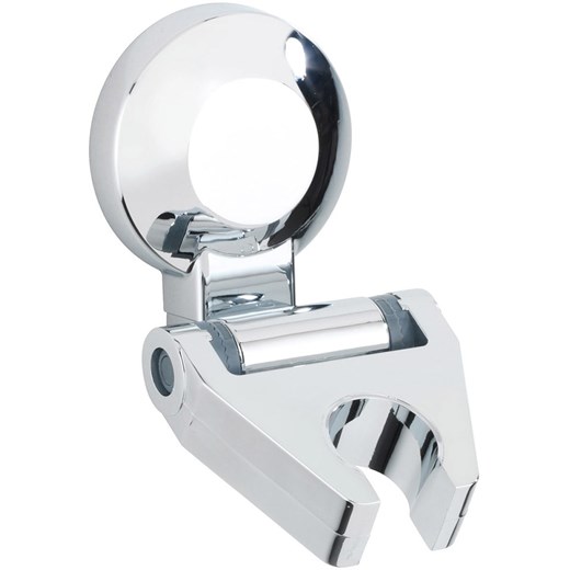 Wenko Uchwyt w kolorze srebrnym na słuchawkę prysznicową - 6 x 8 x 9 cm ze sklepu Limango Polska w kategorii Akcesoria łazienkowe - zdjęcie 187756026