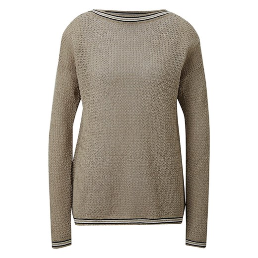 Heine Sweter w kolorze beżowym ze sklepu Limango Polska w kategorii Swetry damskie - zdjęcie 187756907