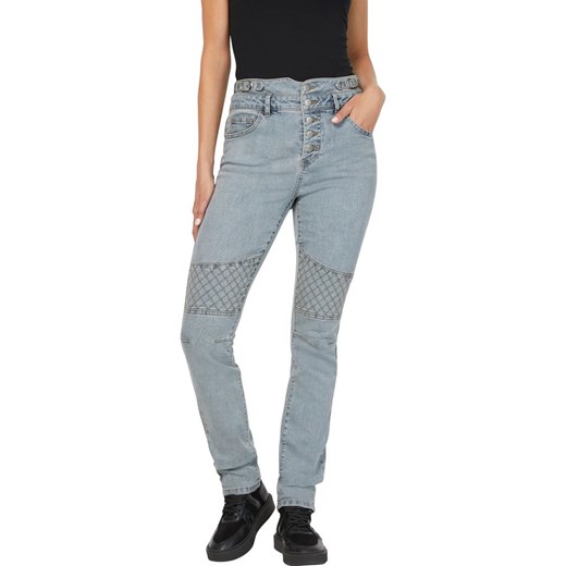 Heine Dżinsy - Slim fit - w kolorze błękitnym ze sklepu Limango Polska w kategorii Jeansy damskie - zdjęcie 187757279