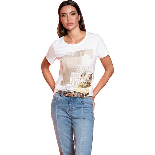 Heine Koszulka w kolorze białym ze sklepu Limango Polska w kategorii Bluzki damskie - zdjęcie 187757338