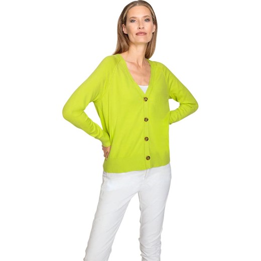 Heine Kardigan w kolorze żółtym ze sklepu Limango Polska w kategorii Swetry damskie - zdjęcie 187757359