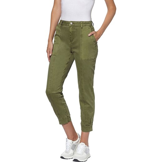 Heine Dżinsy - Slim fit - w kolorze khaki ze sklepu Limango Polska w kategorii Jeansy damskie - zdjęcie 187757409