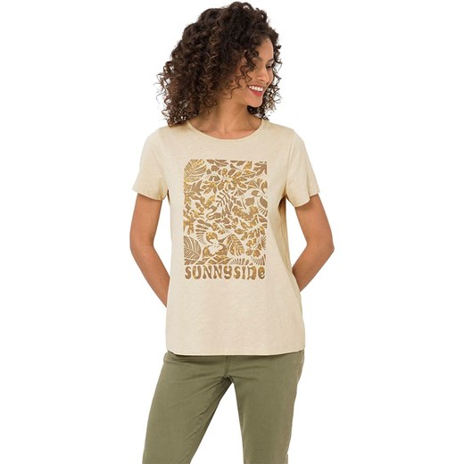 Heine Koszulka w kolorze beżowym ze sklepu Limango Polska w kategorii Bluzki damskie - zdjęcie 187757428