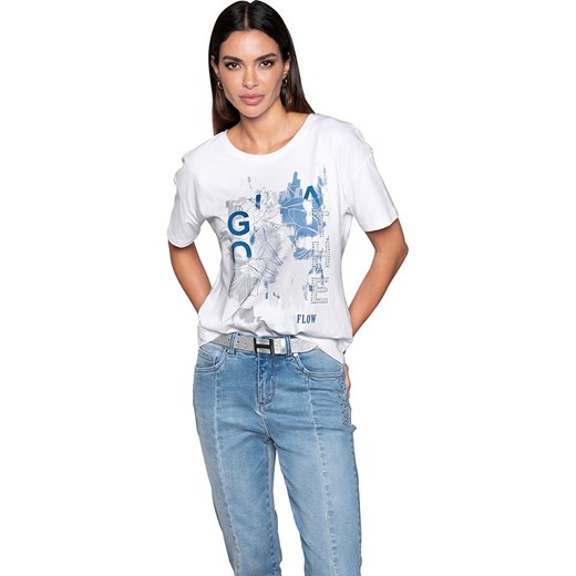 Heine Koszulka w kolorze białym ze sklepu Limango Polska w kategorii Bluzki damskie - zdjęcie 187757447