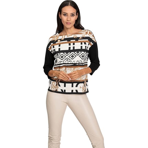 Heine Koszulka w kolorze karmelowo-czarnym ze sklepu Limango Polska w kategorii Bluzki damskie - zdjęcie 187757495