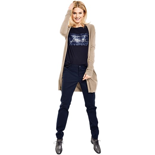 Heine Kardigan w kolorze beżowym ze sklepu Limango Polska w kategorii Swetry damskie - zdjęcie 187757566