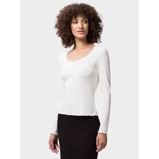 Les Lunes Koszulka &quot;Maala&quot; w kolorze białym ze sklepu Limango Polska w kategorii Bluzki damskie - zdjęcie 187757675