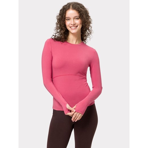 Les Lunes Koszulka sportowa &quot;Flow&quot; w kolorze różowym Les Lunes S Limango Polska okazyjna cena
