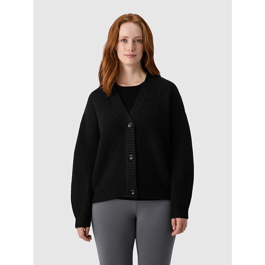 Les Lunes Kardigan &quot;Margoot&quot; w kolorze czarnym ze sklepu Limango Polska w kategorii Swetry damskie - zdjęcie 187757688