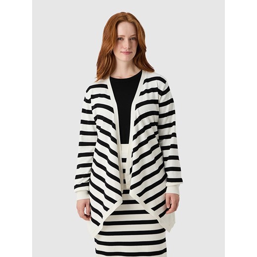 Les Lunes Kardigan &quot;Liia&quot; w kolorze biało-czarnym ze sklepu Limango Polska w kategorii Swetry damskie - zdjęcie 187757718