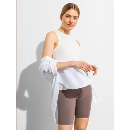 Les Lunes Top &quot;Chloee&quot; w kolorze białym ze sklepu Limango Polska w kategorii Bluzki damskie - zdjęcie 187757726