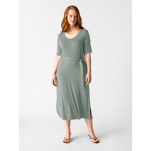 Les Lunes Sukienka &quot;Lolaa&quot; w kolorze zielonym ze sklepu Limango Polska w kategorii Sukienki - zdjęcie 187758008