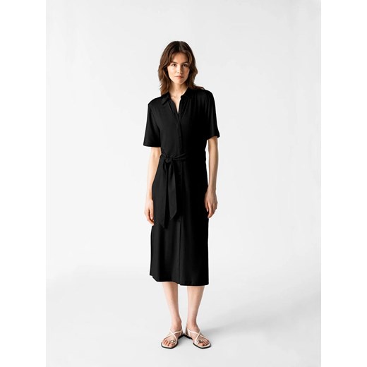 Les Lunes Sukienka &quot;Renee&quot; w kolorze czarnym ze sklepu Limango Polska w kategorii Sukienki - zdjęcie 187758026