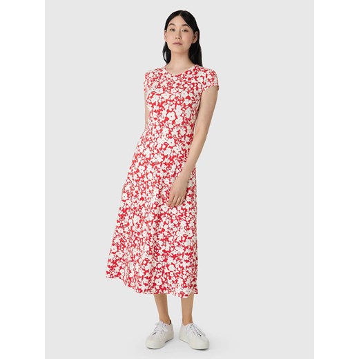 Les Lunes Sukienka &quot;Sienna&quot; w kolorze czerwono-białym ze sklepu Limango Polska w kategorii Sukienki - zdjęcie 187758036