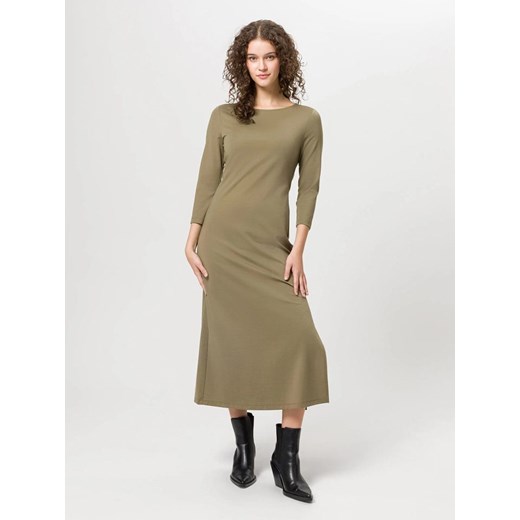 Les Lunes Sukienka &quot;Dakotaa&quot; w kolorze khaki ze sklepu Limango Polska w kategorii Sukienki - zdjęcie 187758069