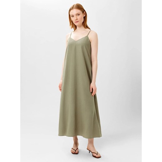 Les Lunes Sukienka &quot;Piiper&quot; w kolorze khaki ze sklepu Limango Polska w kategorii Sukienki - zdjęcie 187758087