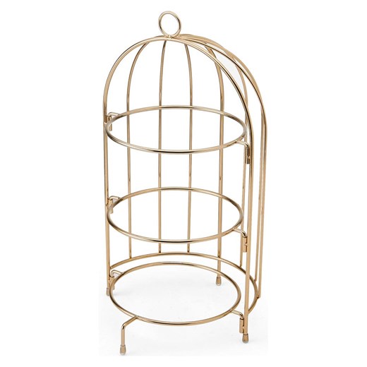 Artesa Etażerka w kolorze złotym - wys. 42 x Ø 22 cm ze sklepu Limango Polska w kategorii Misy i tace dekoracyjne - zdjęcie 187758949
