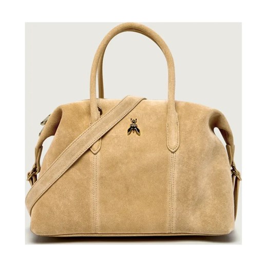 Patrizia Pepe Kuferek New Business | zamsz ze sklepu Gomez Fashion Store w kategorii Kuferki - zdjęcie 187759218