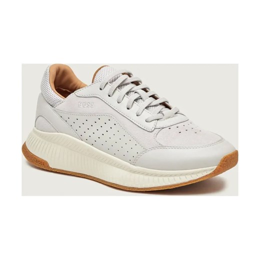 BOSS BLACK Skórzane sneakersy TTNM EVO_Slon_sdltme ze sklepu Gomez Fashion Store w kategorii Buty sportowe męskie - zdjęcie 187759235