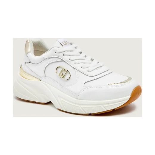 Liu Jo Skórzane sneakersy LJ01 01 ze sklepu Gomez Fashion Store w kategorii Buty sportowe damskie - zdjęcie 187759265