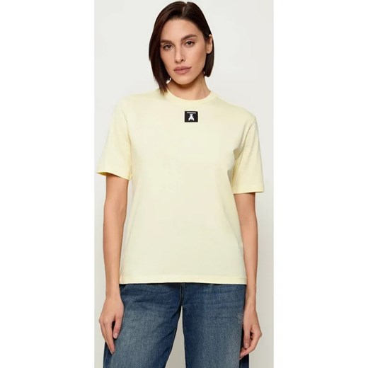 Patrizia Pepe T-shirt | Regular Fit ze sklepu Gomez Fashion Store w kategorii Bluzki damskie - zdjęcie 187759306