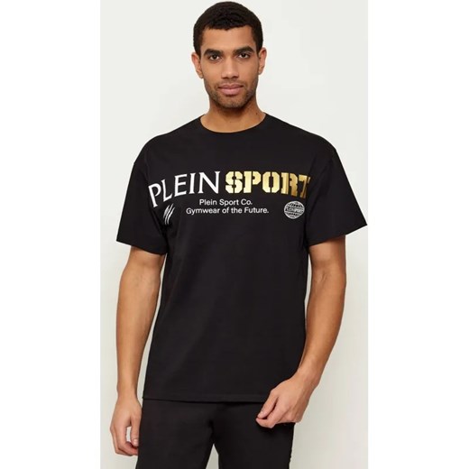 Plein Sport T-shirt Chest Logo | Loose fit ze sklepu Gomez Fashion Store w kategorii T-shirty męskie - zdjęcie 187759315
