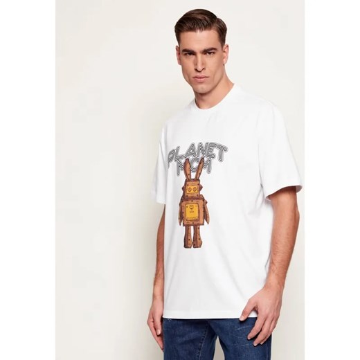 MCM T-shirt | Regular Fit ze sklepu Gomez Fashion Store w kategorii T-shirty męskie - zdjęcie 187759428