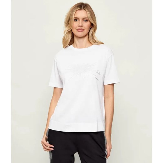 Joop! T-shirt Tesia | Regular Fit ze sklepu Gomez Fashion Store w kategorii Bluzki damskie - zdjęcie 187759429