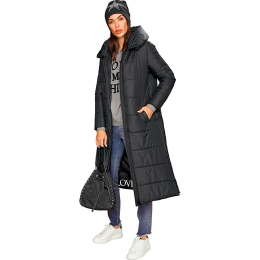 Heine Płaszcz pikowany w kolorze czarnym Heine 48 okazyjna cena Limango Polska