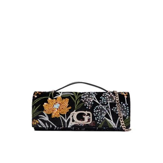Guess Torebka Zalina Mini HWVE93 50720 Czarny ze sklepu MODIVO w kategorii Kopertówki - zdjęcie 187760656