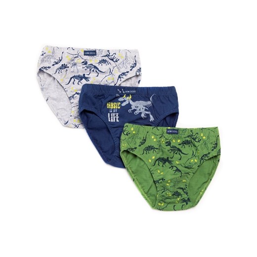 Slipy chłopięce B 223 SD 3-pack ze sklepu lenaodniemowlakadoszkolniaka.pl w kategorii Majtki dziecięce - zdjęcie 187761197